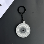 Mini Barbell Keychain