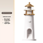 LunaGlow™ Lighthouse Moon Projection Night Light