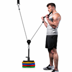 FitBeast Home Gym Pulley System for Full-Body Strength Training