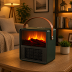 3D Simulation Flame Heater