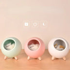 Cartoon Cat Nest Night Light with USB Charging for Kids